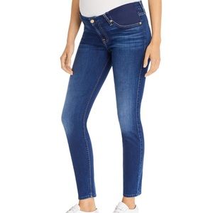 7 For All Mankind skinny maternity jeans